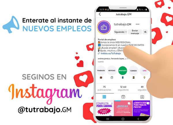 Seguinos en Instagram